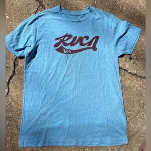 RVCA Blue Graphic Men's T-Shirt